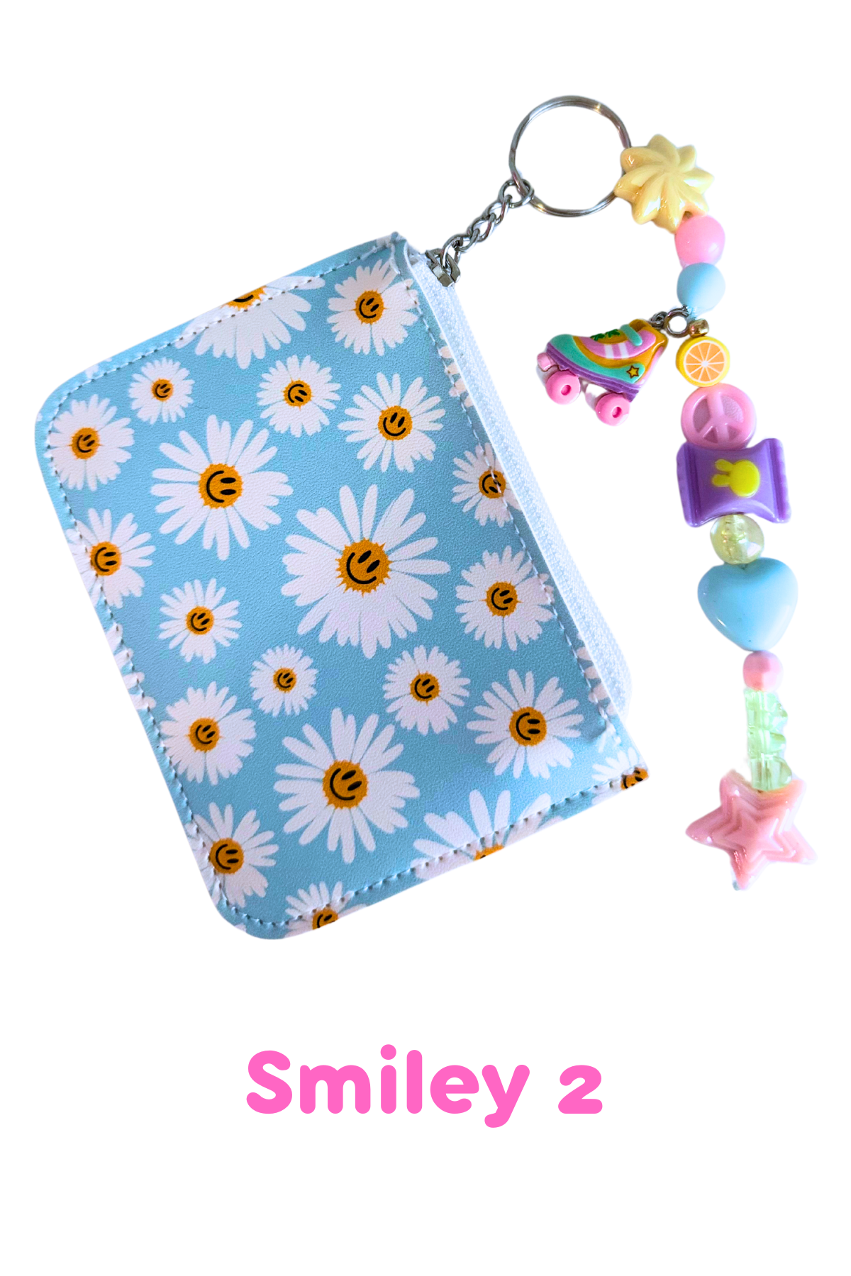 Beaded Coin Pouch + ID Holder Keychains