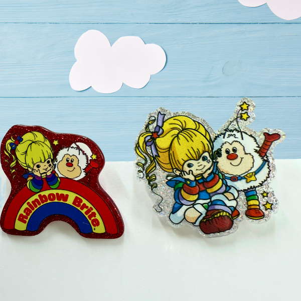 Rainbow Brite Magnetic Clip