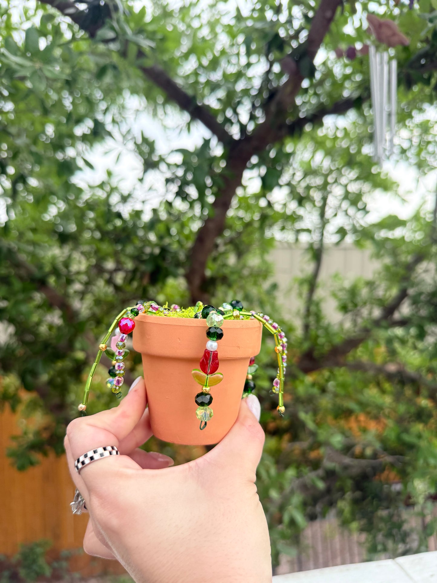 🌿✨ Beaded Plants – Zero Water, All the WOW!