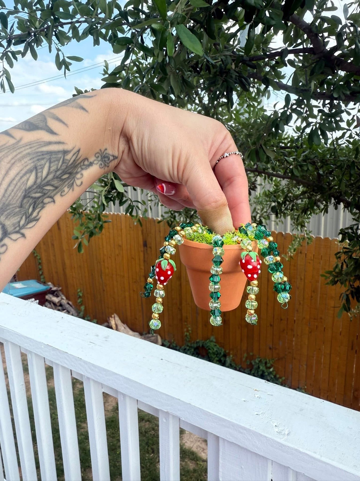 🌿✨ Beaded Plants – Zero Water, All the WOW!