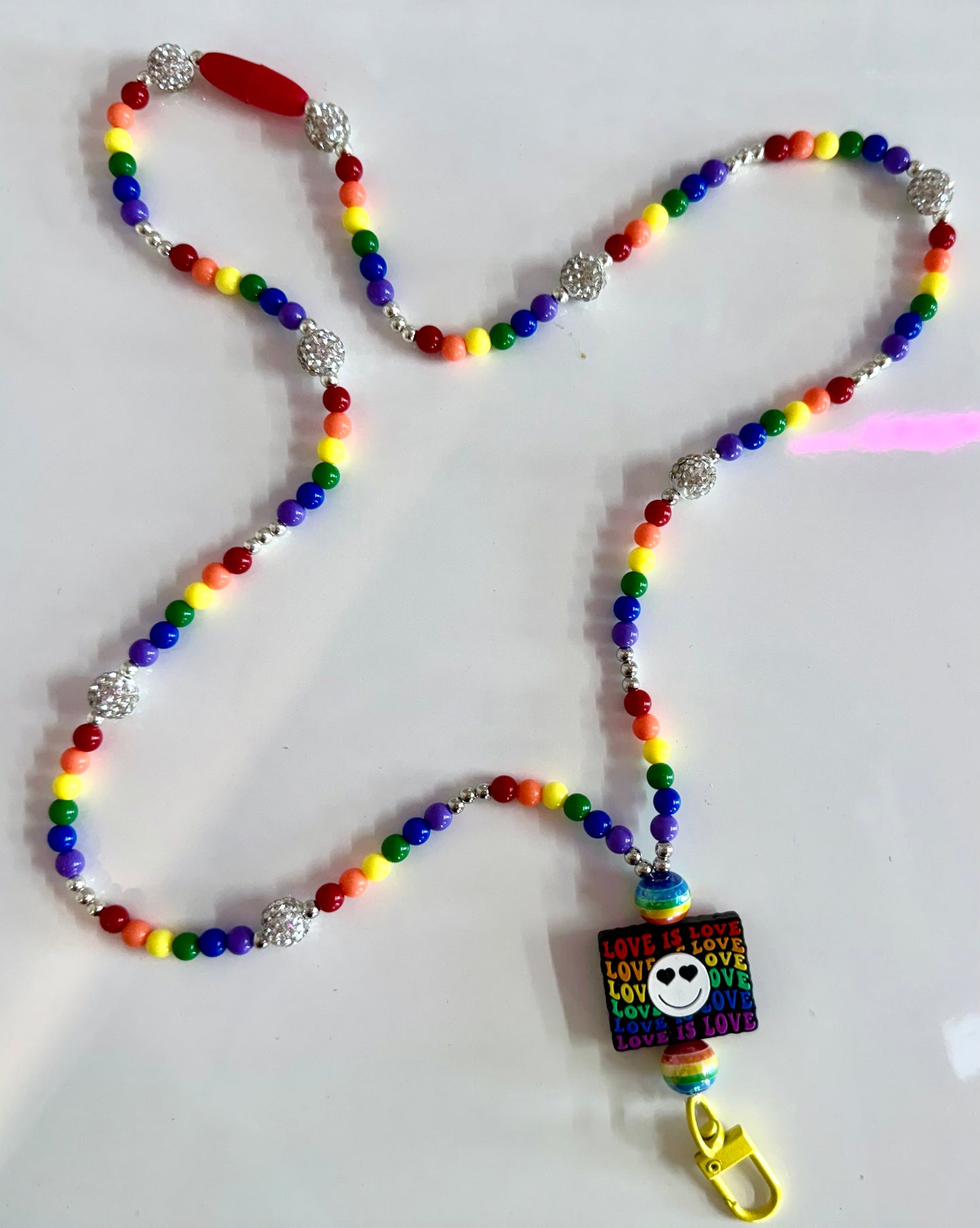 Love Smiley Lanyard