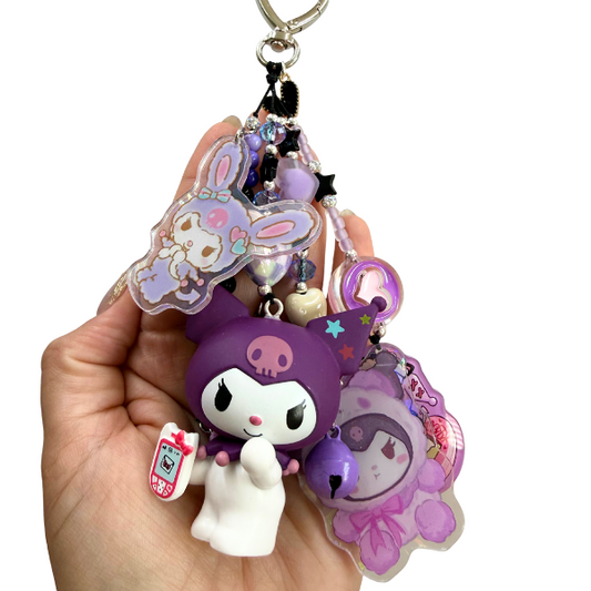 Kuromi Bag Charm