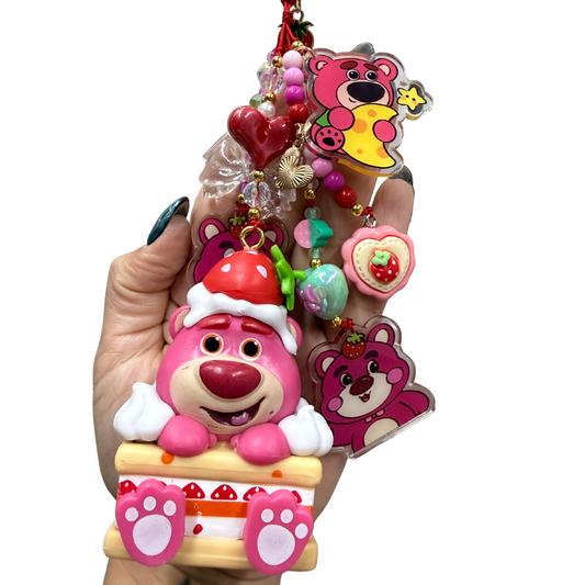 Strawberry Cake Lotso Charm