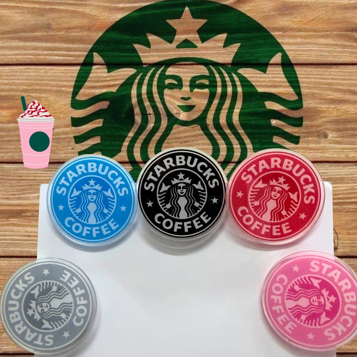 Starbucks Stationary Clips