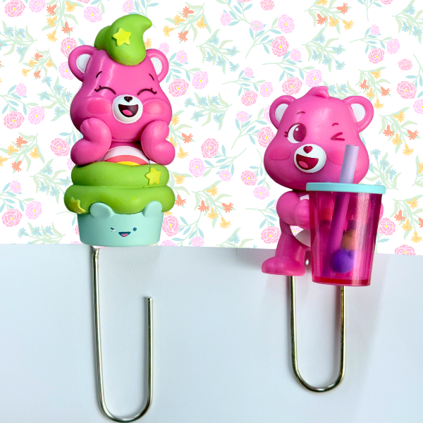 Cheer Bear Paper Clips