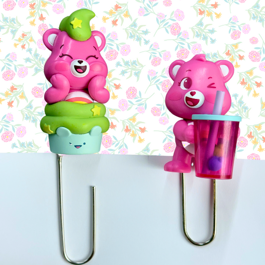 Cheer Bear Paper Clips