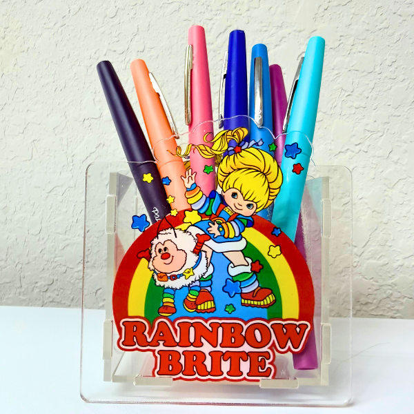 Rainbow Brite Pen Holder