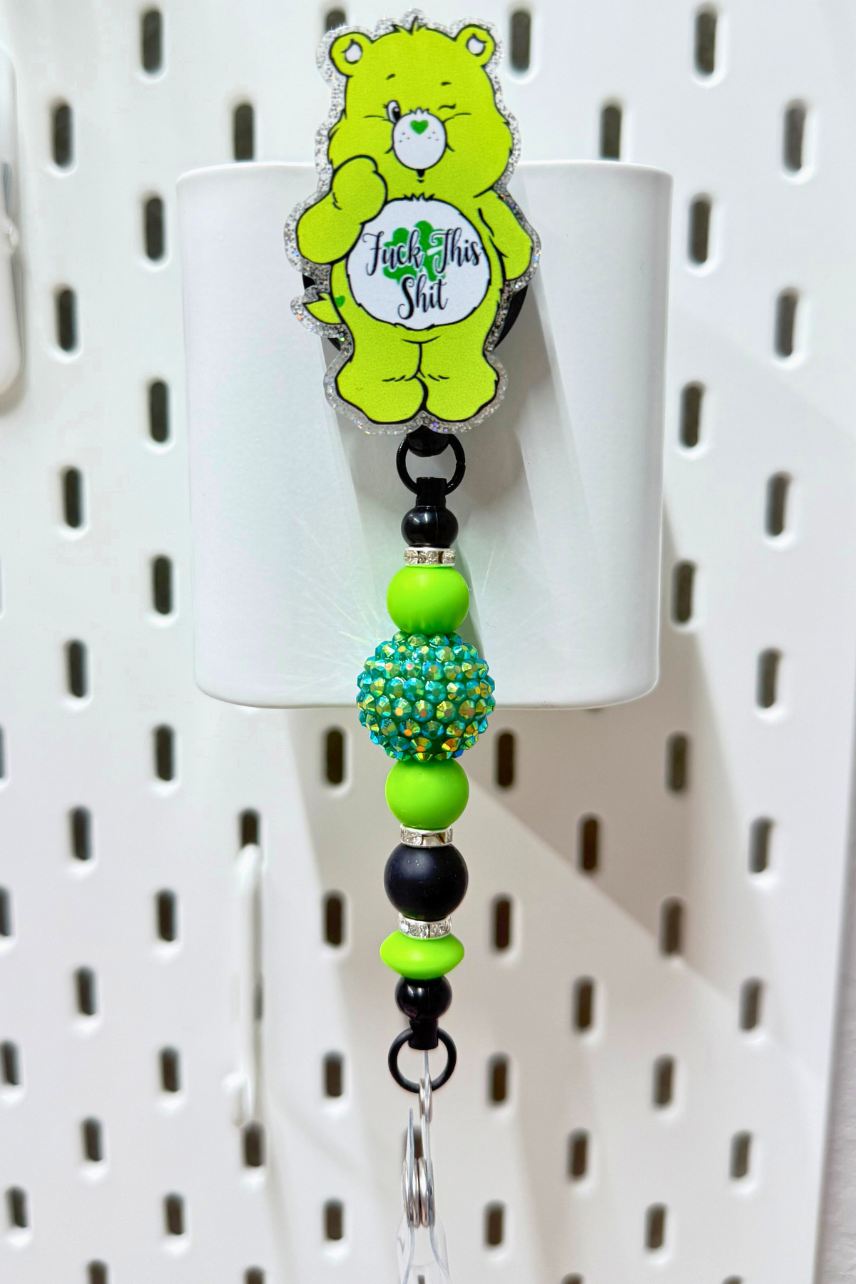 Eff This Carebear Badge Reel