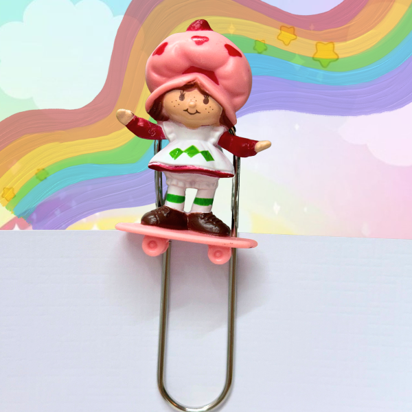 Vintage Strawberry Paperclip