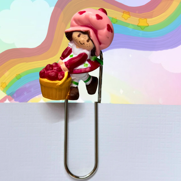 Vintage Strawberry Paperclip