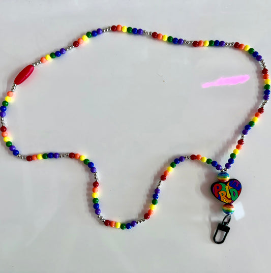 Pride Heart Lanyard