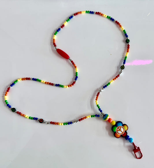 Peace Pride Lanyard