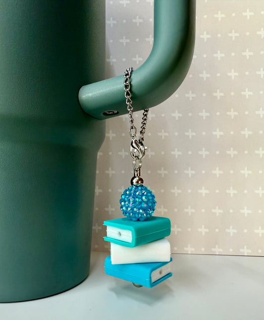 Stack of Book Tumbler Charm