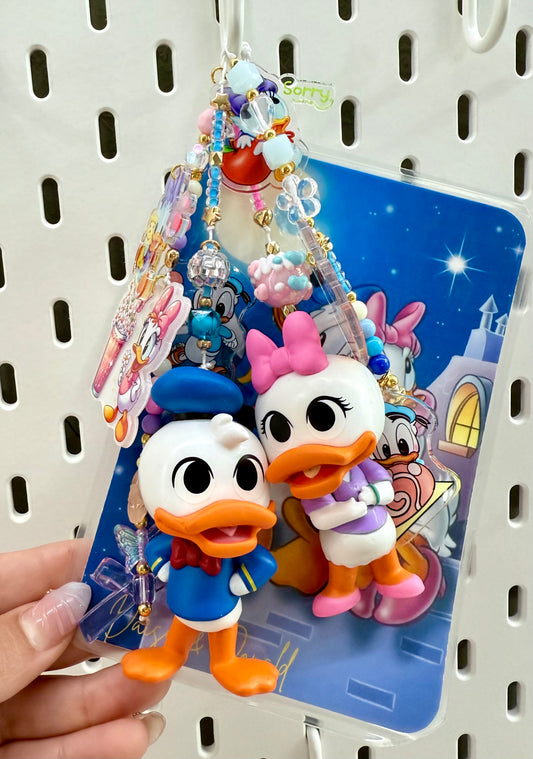 Donald & Daisy Duck Book Charm